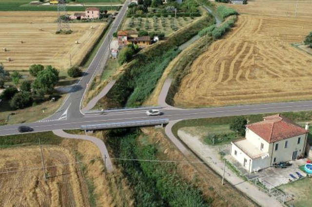 Ponte sul Torrente Bevano a Forlì: approvato il progetto esecutivo
