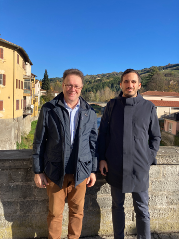Il Presidente della Provincia visita Rocca San Casciano e Castrocaro Terme-Terra del Sole